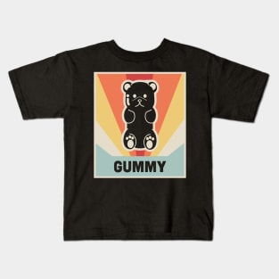 Vintage Gummy Bear Candy Kids T-Shirt